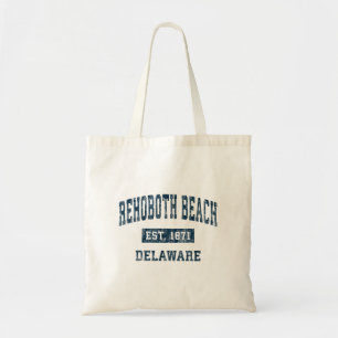 Tote Bag Rehoboth Beach Delaware DE Sports Vintages Design