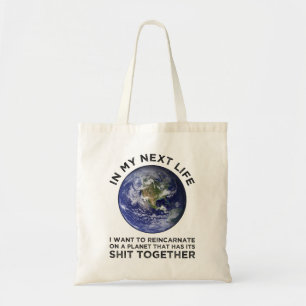 Tote Bag Réincarner Sur Une Planète Qui A Son Puits Ensembl