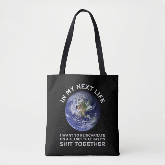 Tote Bag Réincarner Sur Une Planète Qui A Son Puits Ensembl (Devant)