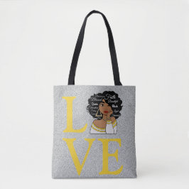 Tote Bag Reine africaine