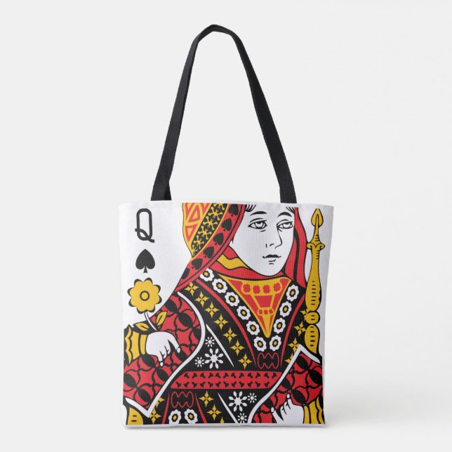 Tote Bag Reine Des Pique (Dos)