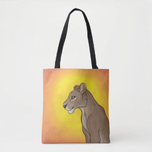 Tote Bag Reine Lioness