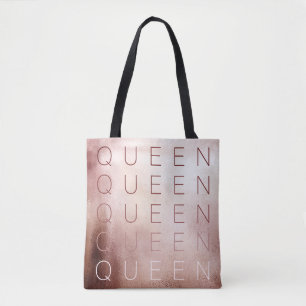 Tote Bag Reine Shimmer d'or Rose