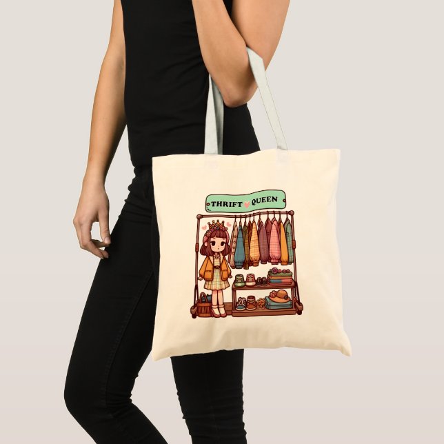 Tote Bag Reine Thrift (Devant (produit))