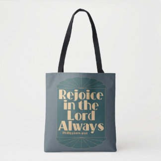 Tote Bag Réjouissez-vous toujours dans le Seigneur — Philip