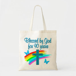 TOTE BAG RELIGIEUX ÂGÉ DE 90 ANS