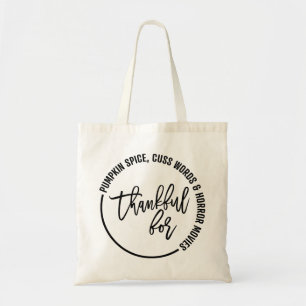 Tote Bag Remerciements Drôle Pour L'Action De Grâce