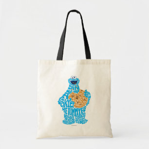 Tote Bag Remplissage du Motif de monstre de cookies