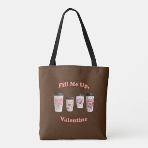 Tote Bag Remplissez-Moi, Valentine !