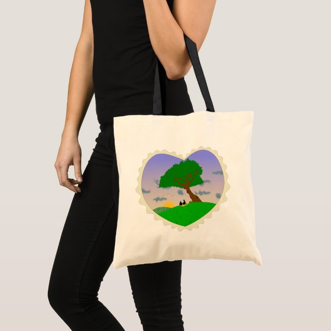 Tote Bag Rencontrez-Moi Sous L'Arbre (Devant (produit))