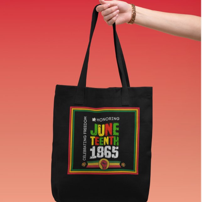 Tote Bag Rendre hommage à la liberté du 11 juin 1865 (Créateur téléchargé)