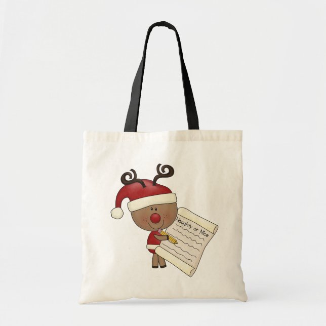 Tote Bag Renne de Rudy vilain ou NIC (Devant)