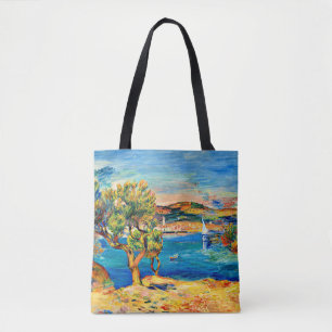 Tote Bag Renoir - L'Estaque, célèbre peinture,