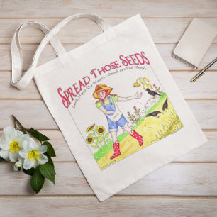 Tote Bag Répandre ces graines Fourre-tout