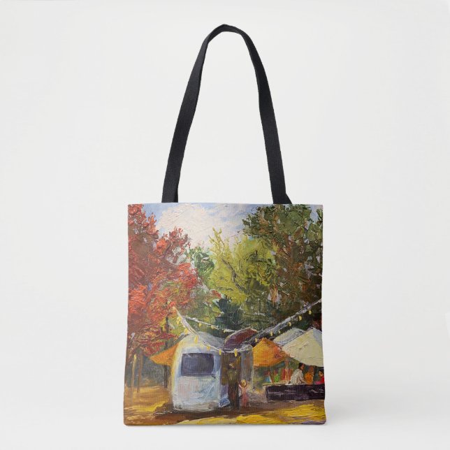 Tote Bag Repas extérieur en bois (Devant)