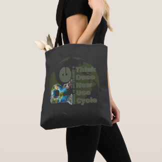 Tote Bag Repenser Réduire Renouveler Réutiliser Recycler Sa