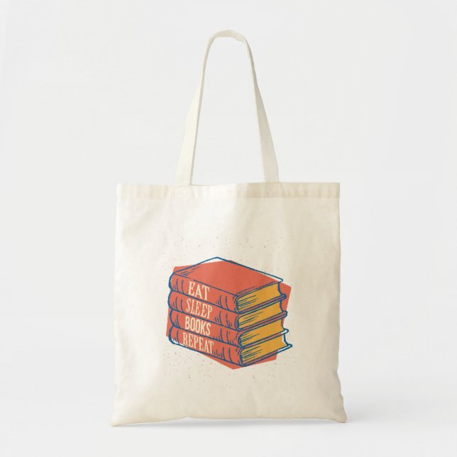 Tote Bag Répéter les livres du sommeil (Devant)