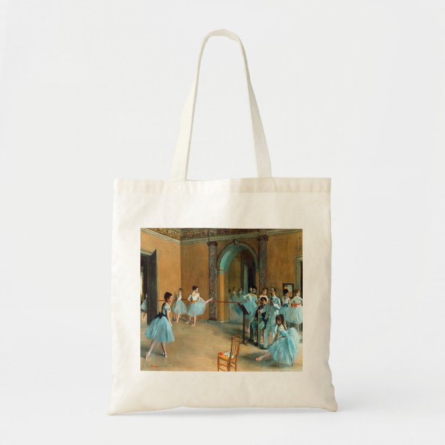 Tote Bag Répétition sur la Foyer de l'Opéra La Rue (Devant)