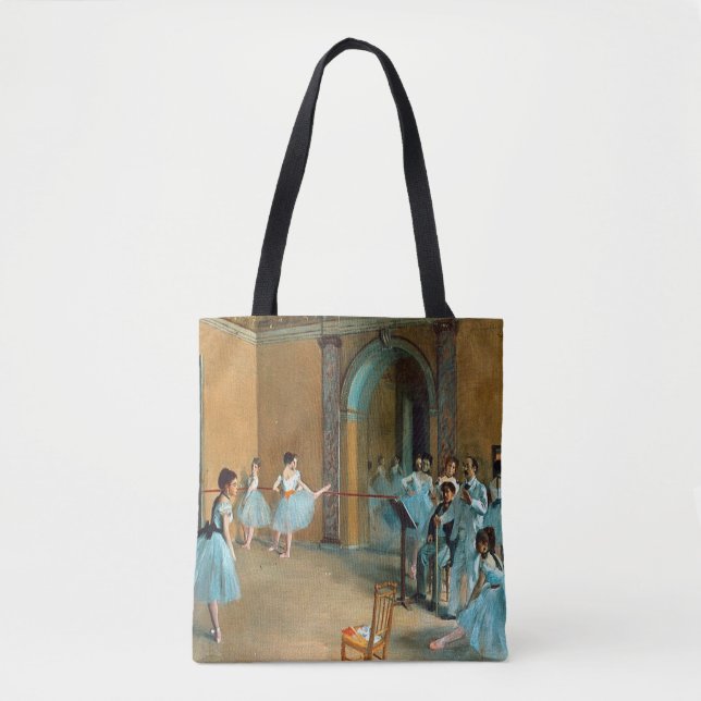 Tote Bag Répétition sur la Foyer de l'Opéra La Rue (Devant)