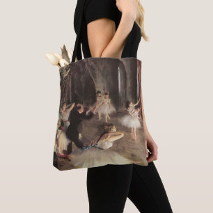 Tote Bag Répétition sur scène par Edgar Degas
