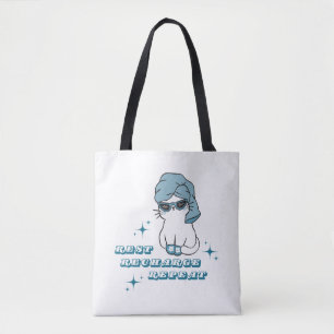 Tote Bag Repos, Recharge, Répète - Soins personnels et chat