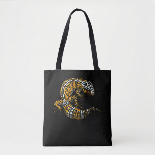 Tote Bag Reptile de lézard de Gecko de léopard