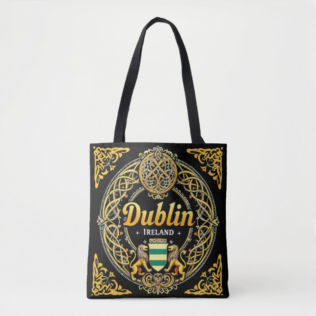Tote Bag République d'Irlande de Dublin (Devant)