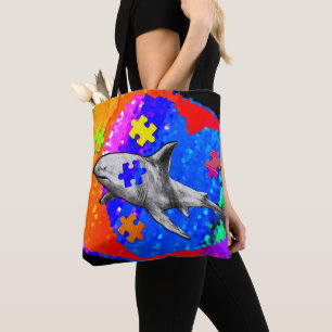 Tote Bag Requin autiste