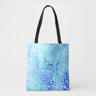 Tote Bag Requin tourbillonnant