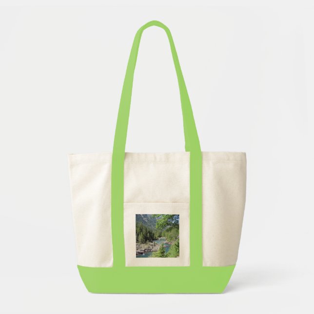 Tote Bag Réserve forestière stupéfiante (Devant)