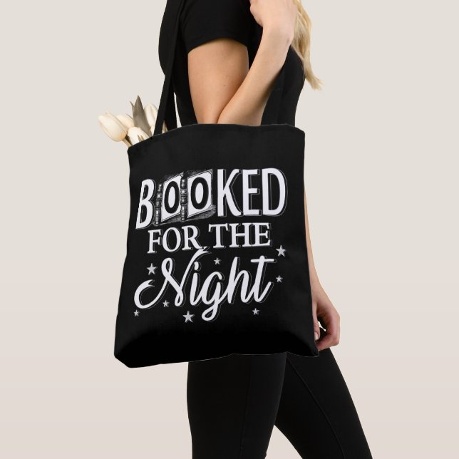 Tote Bag Réservé Pour La Nuit (De près)