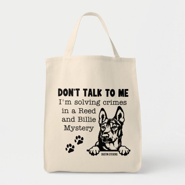 Tote Bag Résoudre les crimes avec Reed et Billie (Devant)