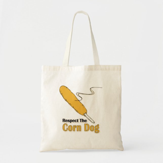 Tote Bag Respectez Le Chien De Maïs ? (Devant)
