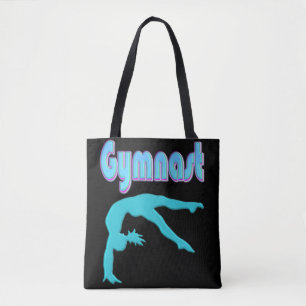 Tote Bag Ressort de gymnastique Départ Turquoise