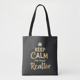 Tote Bag Restez calme, je suis votre Réalisateur Agent im