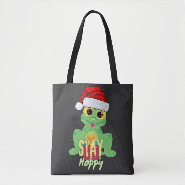 Tote Bag Restez Hopping (Devant)