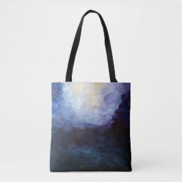 Tote Bag Résumé métaphysique Blue Art Fourre-tout