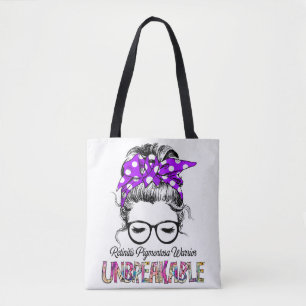 Tote Bag Retinitis Pigmentosa Sensibilisation Ribbon Suppor