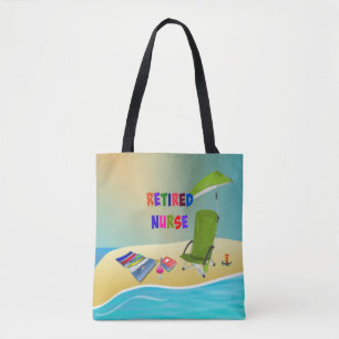 Tote Bag Rétired Nurse