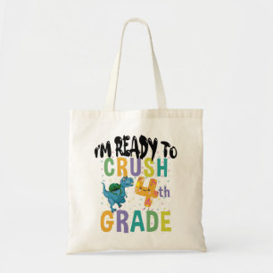 Tote Bag Retour à l'école Je suis prêt à réussir en 4e anné