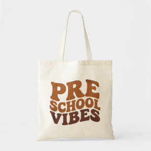 Tote Bag Retour à l'école Premier jour de pré-maternelle Gr