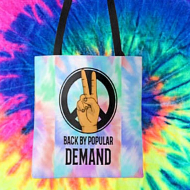 Tote Bag Retour Par La Demande Populaire | SYMBOLE DE LA PA (Créateur téléchargé)