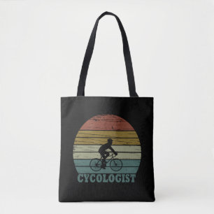 Tote Bag Retraite de cyclisme drôle - Vieux Cycologue 