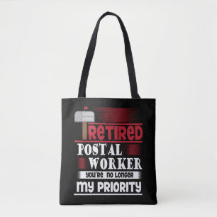 Tote Bag Retraite drôle retirée de livreur de travailleur