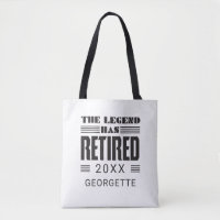 Retraite La Légende A Retraité Personnalisé
