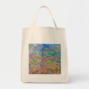 Tote Bag Retro 60s paisible Vêtements de vie océanique Cade