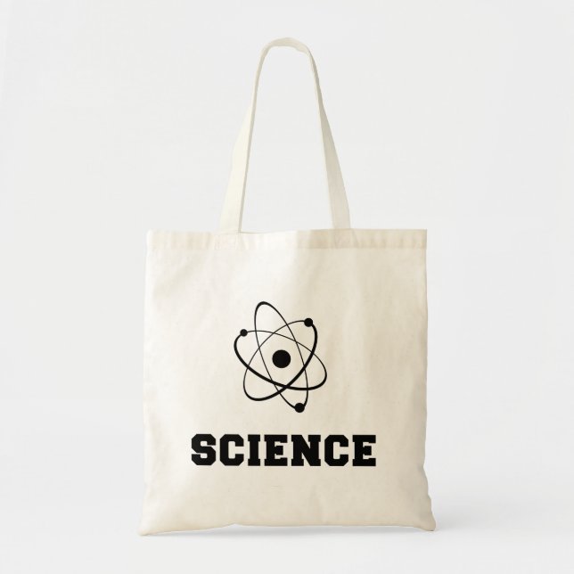 Tote Bag Rétro académie de la Science (Devant)