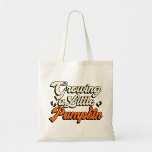 Tote Bag Rétro Croissance d'une petite citrouille Grossesse