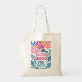 Tote Bag Rétro Floral Groovy Esthétique