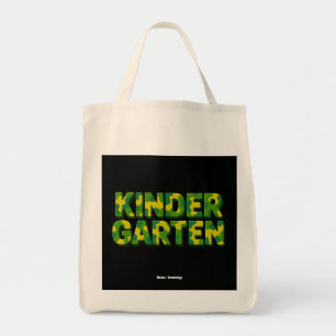 Tote Bag Retro Gardergarten Boys Enseignant Camouflage Amus